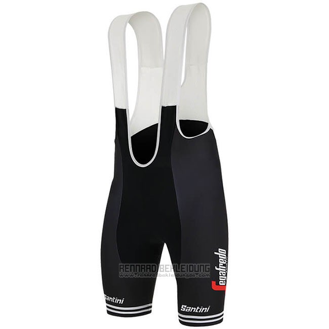 2018 Fahrradbekleidung Trek Segafredo Champion Frankreich Trikot Kurzarm und Tragerhose